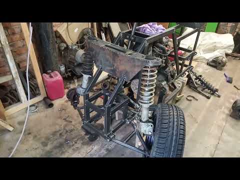 Видео: Самодельный квадроцикл из Оки