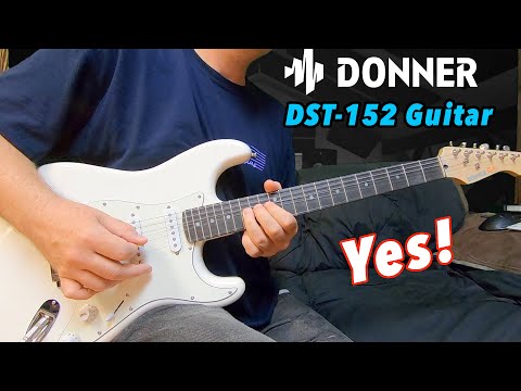 Видео: Демонстрационный обзор электрогитары Donner DST-152