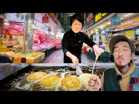 Видео: Экстремальная уличная еда в Корее 🇰🇷 тур по ночному рынку Пусана