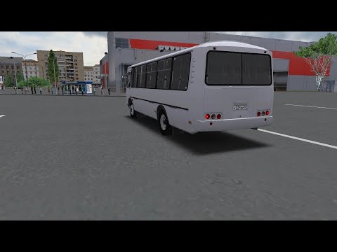 Видео: Крайний круг по 152к маршруту на 221 Пазе, Чистогорск,OMSI2