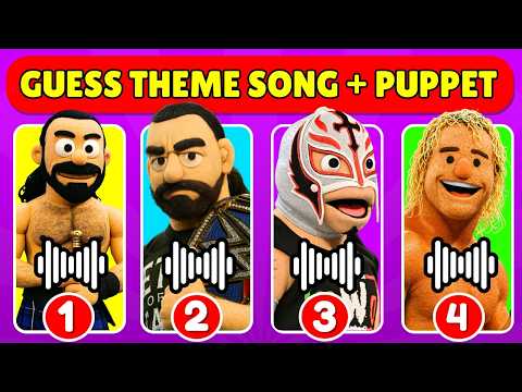 Видео: Только 1% может угадать всех суперзвёзд WWE по Puppet & Music! 🧠🎵 Коди Роудс, CM Punk, Роман Рейнс