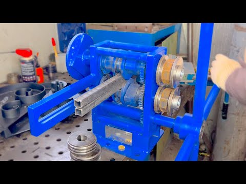 Видео: ЭТО НЕВЕРОЯТНО 💯 НОВЫЕ ДОРАБОТКИ✅  Ручной Станок для Холодной Ковки и Гибки Профильной Трубы