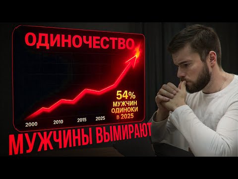 Видео: Тотальное МУЖСКОЕ ОДИНОЧЕСТВО. Масштаб ТРАГЕДИИ шокирует!