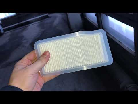 Видео: Дополнительный фильтр салона на Mercedes-Benz GLK 220 рестайлинг