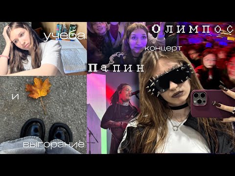 Видео: осенняя депрессия и концерт Папиного Олимпоса влог
