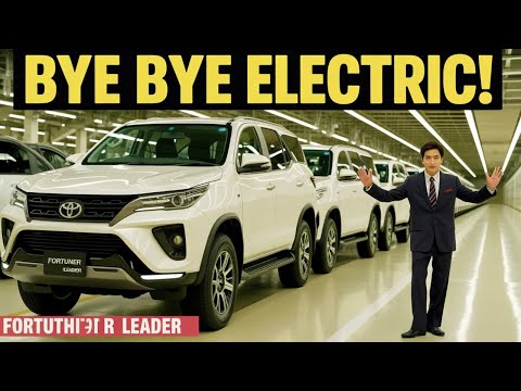 Видео: Генеральный директор Toyota утверждает, что новый дизельный гибрид Fortuner превзойдет все электр...