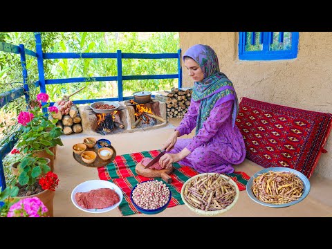Видео: Сельская кухня Ирана: вкусный рецепт говядины с фасолью пинто