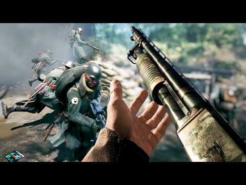 Видео: Battlefield 1: Агрессивный дробовик настолько приятен...