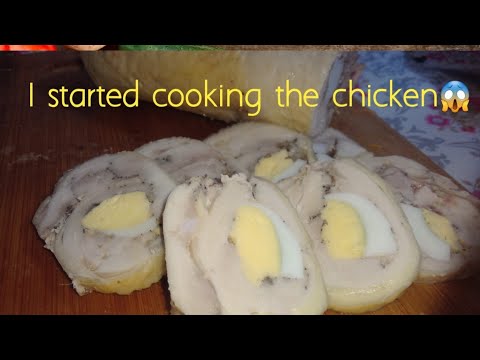 Видео: Куренный рулет.Kureni roll.