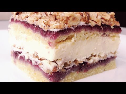 Видео: Торт-пляцок с богатейшим вкусом "Пани Валевская"!Cake  with a rich taste of "mistress Valevskaya"!