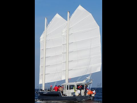 Видео: Яхта "Пятый элемент". Парусное вооружение. Часть 2.