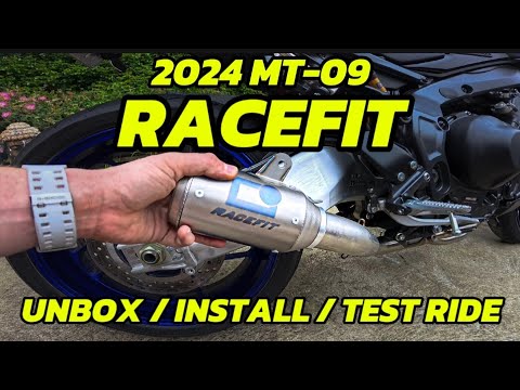 Видео: 2024 MT-09 RACEFIT Growler X / Распаковка / Установка / Тест-драйв