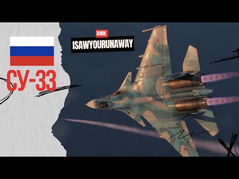 Видео: Су-33 - отличный полковой самолёт + тестим RTX в #warthunder