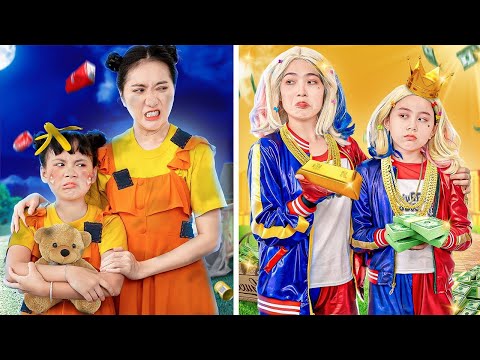 Видео: Как живут Мамы? Богатая vs Бедная vs Модель!  – Весёлые семейные истории с Baby Doll