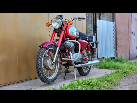 Видео: Мотоцикл Jawa 634 "Вишневка" поступила на восстановление. МотоЛенинград
