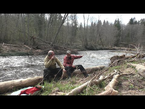 Видео: река Ока Тверская 22 апреля 2023 от Пожни до Полибино