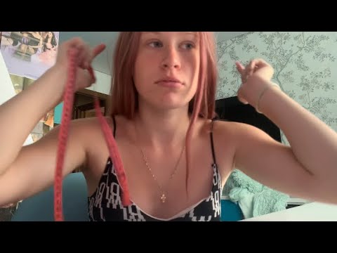 Видео: asmr:take measurements| mouth sounds/асмр:сниму мерки| звуки рта(fast&aggressive/быстро&агрессивно)