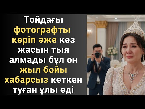 Видео: Тойдағы фотографты көріп әже көз жасын тыя алмады бұл он жыл бойы хабарсыз кеткен туған ұлы еді