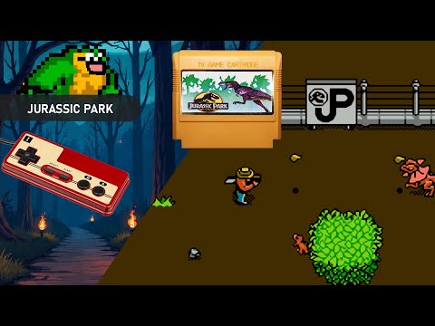 Видео: Part №2. Проходження Jurassic Park (Dendy/NES)