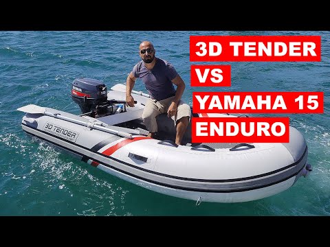 Видео: У нас новый "тузик". Обзор 3D Tender 280 с алюминиевым дном и мотор Yamaha 15 л.с. Enduro.