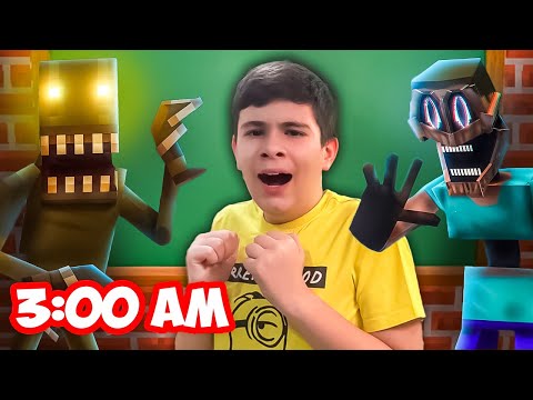 Видео: ОЦЕЛЯВАМ 1 НОЩ В МАЙНКРАФТ УЧИЛИЩЕ НА УЖАСИТЕ! | MINECRAFT MONSTER SCHOOL