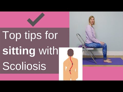 Видео: Советы по сидению при сколиозе
