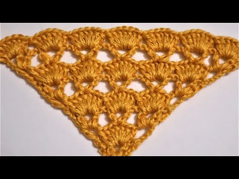 Видео: ПРОСТОЙ УЗОР КРЮЧКОМ ДЛЯ КРАСИВОЙ ШАЛИ. МАСТЕР КЛАСС ДЛЯ НАЧИНАЮЩИХ.