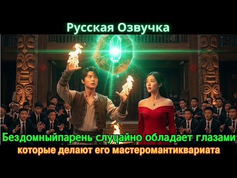 Видео: Бездомныйпарень случайно обладает глазами которые делают его мастеромантиквариата #Новые фильмы 2025