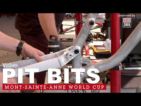 Видео: PIT BITS - Кубок мира по скоростному спуску в Мон-Сент-Анн - последний в 2025 году