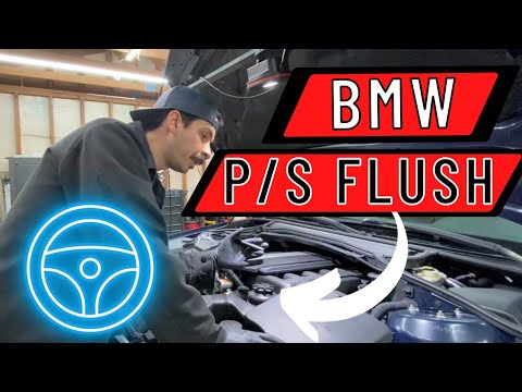 Видео: Как промыть гидроусилитель руля BMW! ATF. E36, E38, E39, E46, E53, E60, E65