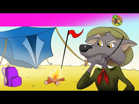 Видео: 3 приключения Волк и семеро козлят | KONDOSAN На русском смотреть сказки для детей 2021