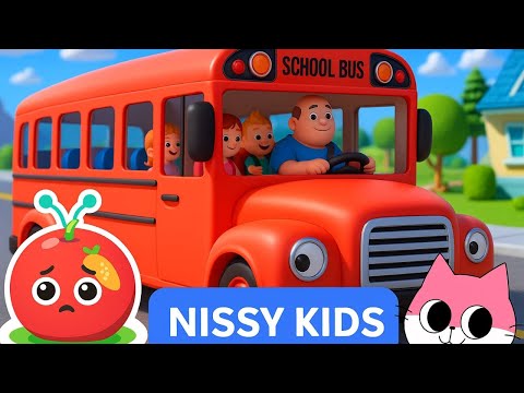 Видео: Колеса автобуса – 3D-мультяшный мультфильм | Детские песенки и стишки