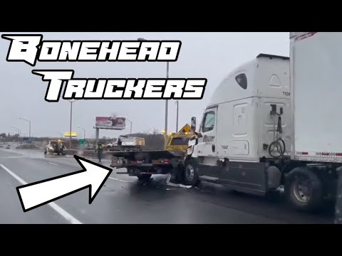 Видео: Western Express сбил эвакуатор | Лучшие дальнобойщики недели