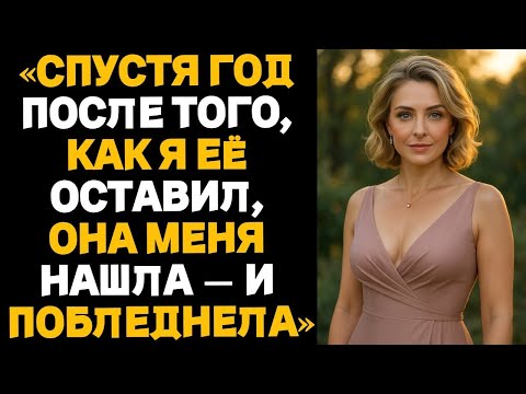 Видео: «Спустя год после того, как я ушёл от неё, она меня нашла — и побледнела _ Измена жены.».