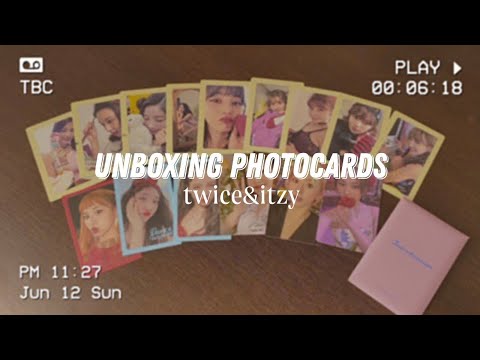 Видео: распаковка кпоп фотокарт #4 🌸k-pop haul💗twice & itzy