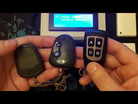 Видео: Пульт 3в1 для GSN Статический, Динамический сигнал, Копировщик