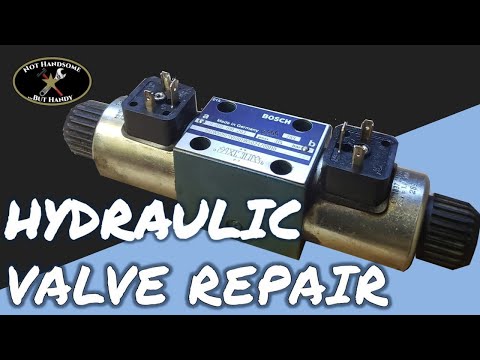 Видео: Ремонт гидравлических клапанов