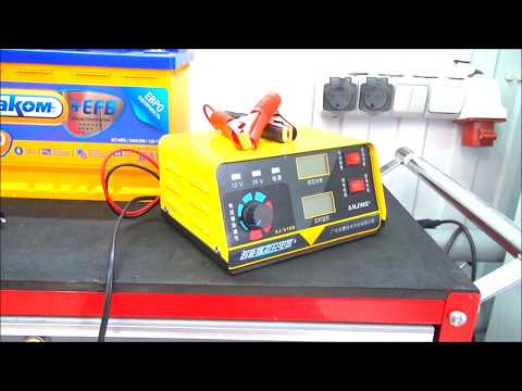 Видео: Зарядное устройство с AliExpress ANJING AJ-618D для 100 % заряда СаСа и EFB  аккумулятора.