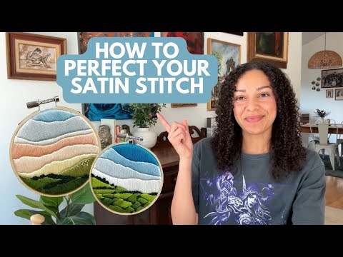 Видео: Как усовершенствовать гладьевую вышивку