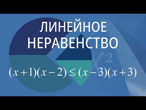 Видео: Линейное неравенство. Вариант 9