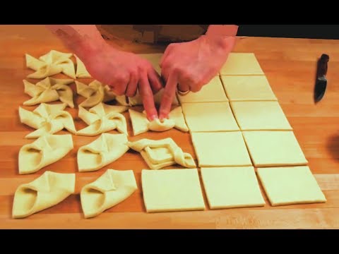 Видео: Приготовление  кондитерских изделий из слоеного теста