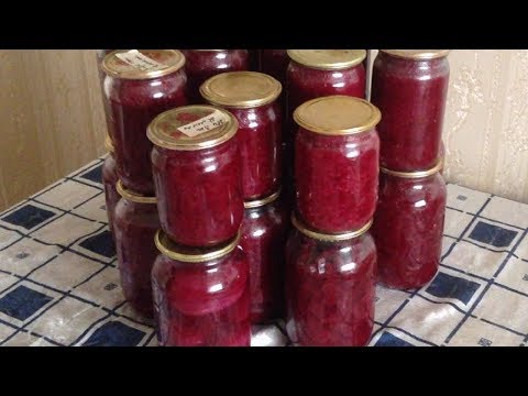 Видео: 237. Заготовка свеклы крупными кусочками без уксуса