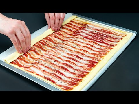 Видео: Мне даже соседи завидуют! Эта закуска из слоеного теста покорит вас!