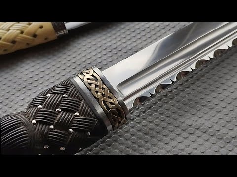 Видео: Шотландский Дирк. Что и как делалось при изготовлении....