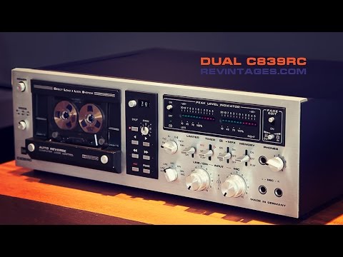 Видео: Обзор кассетника DUAL C839RC