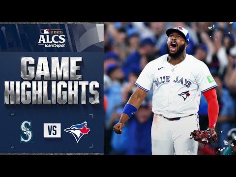 Видео: Лучшие моменты шестой игры ALCS «Маринерс» против «Блю Джейс» (19.10.25) | Лучшие моменты MLB