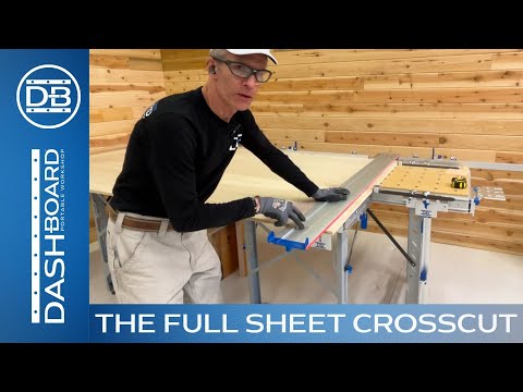 Видео: Поперечный раскрой полного листа с помощью системы Gen 2 от Dash-Board