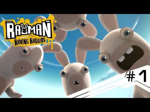 Видео: Rayman Raving Rabbids #1 "Начало"