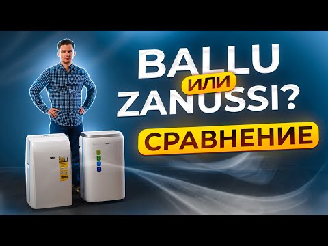 Видео: Сравнение мобильных кондиционеров. Ballu или Zanussi? Platinum Comfort или Massimo Solar?