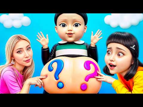 Видео: Кукла из Игры в Кальмара Беременна? Супергерои Ждут Ребенка!